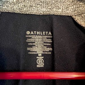 Athletica full zip jacket.  Size M.